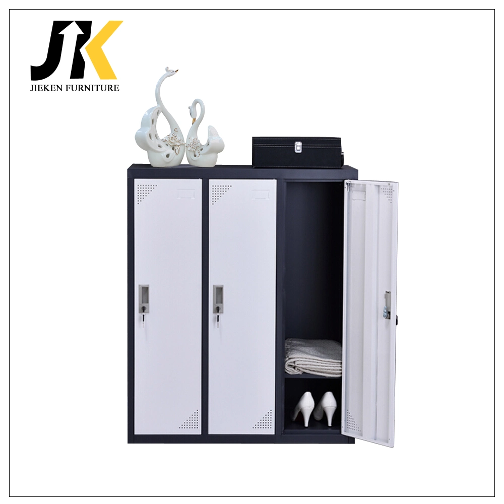 Modern Simply 3 Doors Balcony Cabinet Locker Metal Filing Cabinet