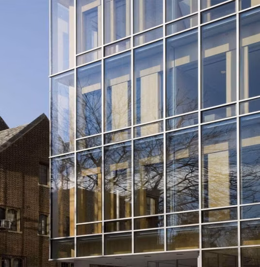 Foshan Customizable Double Glazed Aluminium Cladding Price Steel Glass Panel Windows and Doors Curtain Exterior Cladding Wall