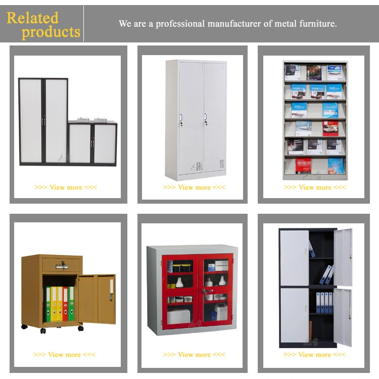 Modern Simply 3 Doors Balcony Cabinet Locker Metal Filing Cabinet