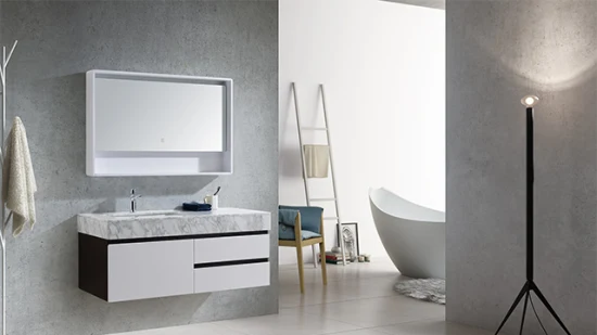 Taula Furniture Badezimmerschränke mit kontinuierlichem Muster für den Innenbereich, 6 mm aus gesintertem Stein